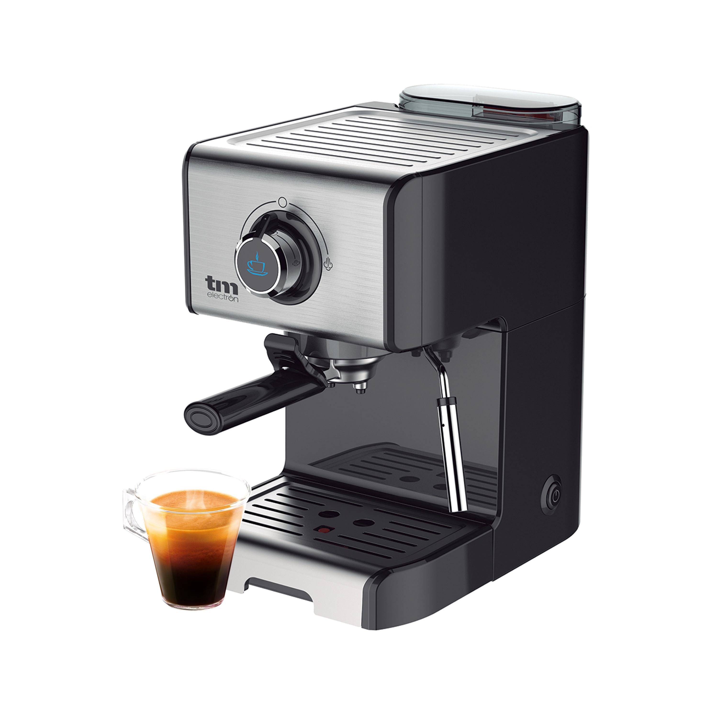 Mixpresso Cafetera de 9 tazas, cafetera espresso para estufa, cafetera Moka  con diseño de cafetera de café percolador, cafetera espresso de acero