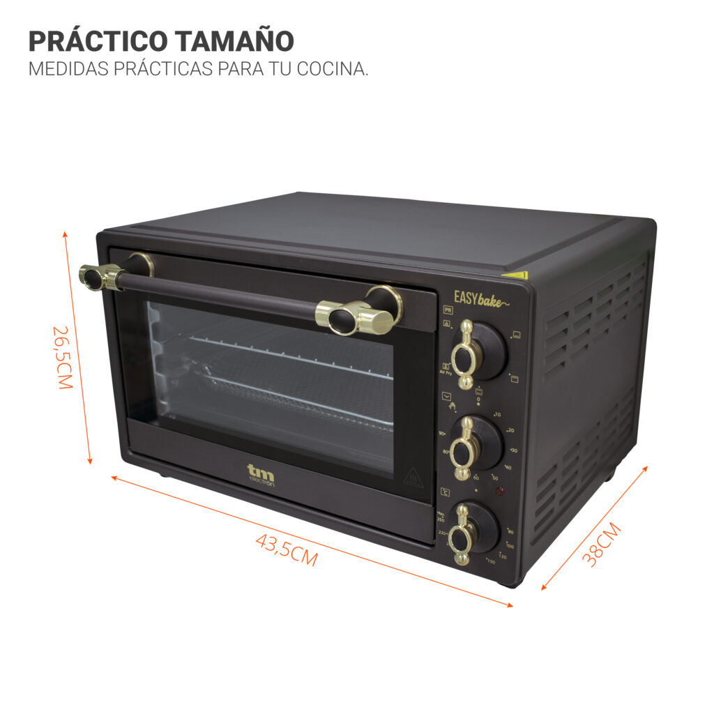 Horno Freidora De Aire 20L (negro) - TM Electron