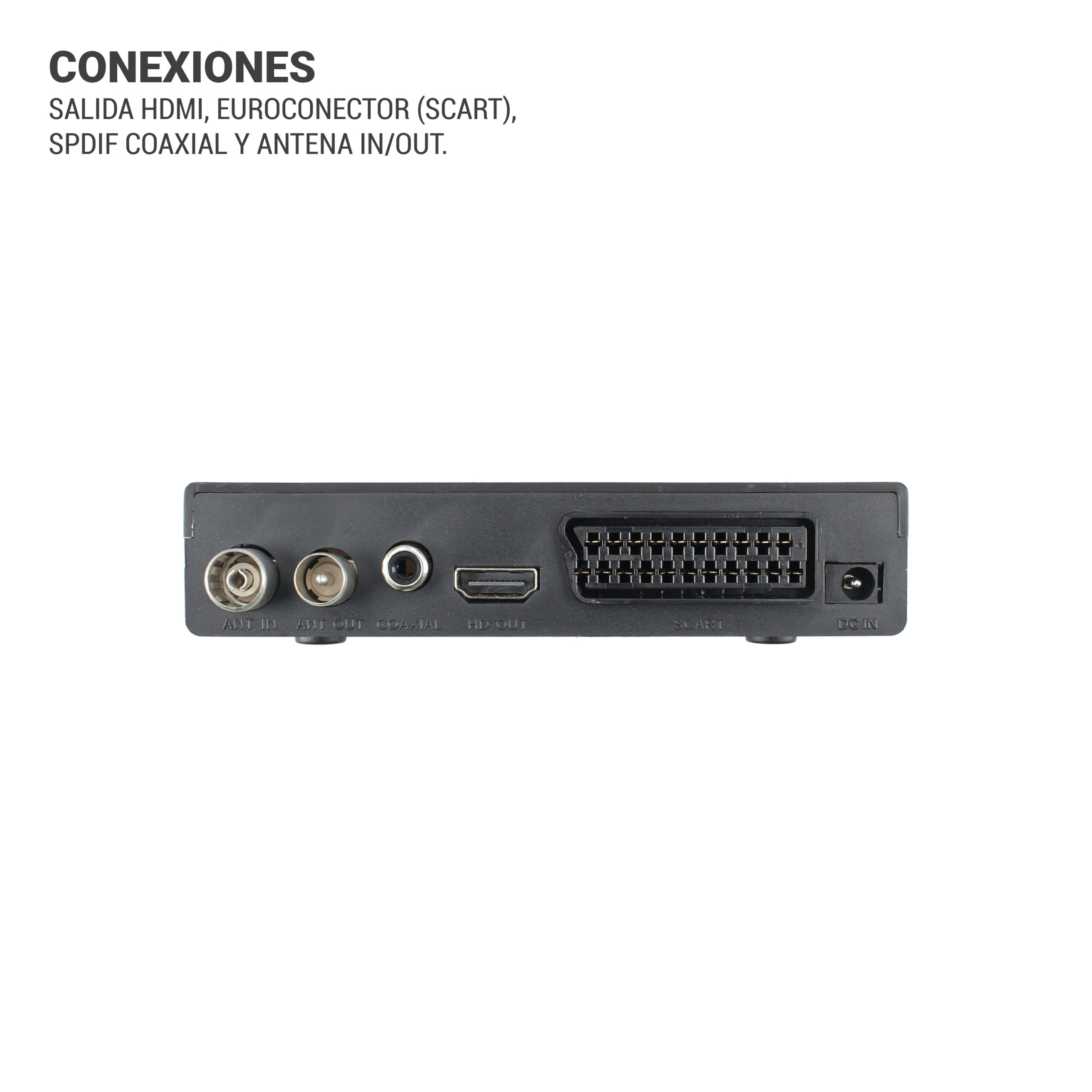 DVTECH Sintonizador TDT T2 Con HDMI/Usb T2-3000